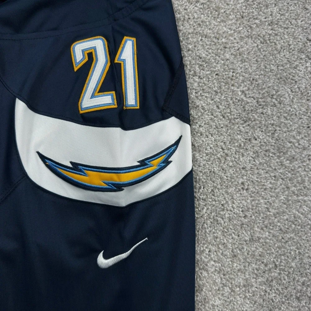 Nike LaDainian Tomlinson Chargers #21 Jersey Mens S NFL 100 On Field Stitched